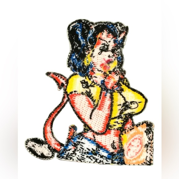 RARE 90s VINTAGE COOP SCHOOL GIRL PATCH – MINT CONDITION!🔥 - Picture 2 of 4